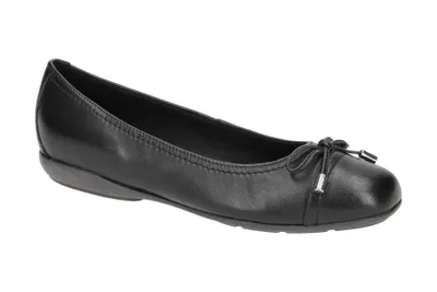 Produktbild von GEOX Ballerina ANNYTAH, Glattleder, Schwarz, Damen