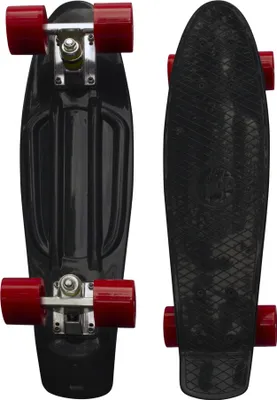 Image de RiDD Pennyboard 22 pouces - Skateboard construction aluminium noir