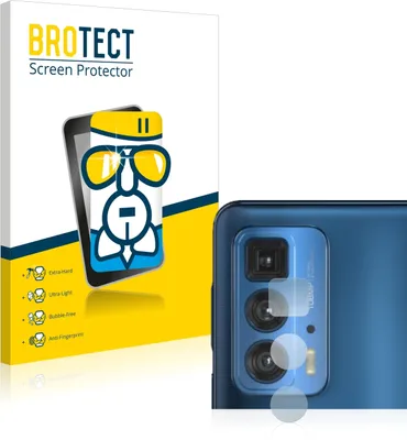 Produktbild von BROTECT Schutzglas für Motorola Edge 20 Pro (NUR Kameraschutz) Schutzfolie Panzer Folie Glas Display Schutz klar