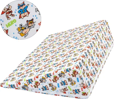 Zdjęcie produktu dla Podgłówek klinowy – 80 x 50 x 20 cm – czerwony, niebieski, biały