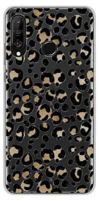 Image de 1001Coques - Coque silicone compatible avec Huawei P30 Lite - Motif leopard - Design original imprimé en France