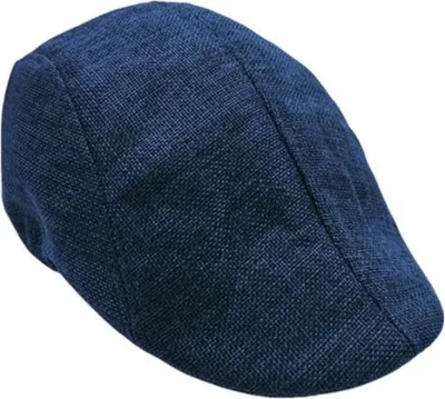 Produktbild von Herren-Baskenmütze SC-16104 - Blau für den Winter KP16104