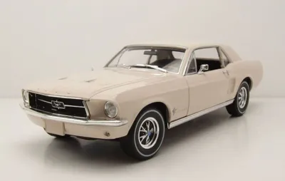 Produktbild von Ford Mustang Coupe 1967 Bermuda Sand She Country Special Denver Colorado Modellauto 1:18 Greenlight Collectibles