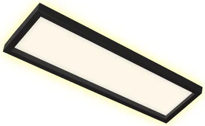 Produktbild von LED Deckenleuchte Deckenlampe Backlight-Effekt 22 Watt Schwarz Briloner