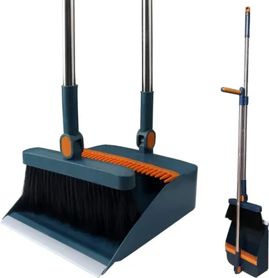 Image de Roellgs Balai Dents de peigne Manche long Set nettoyage ménager