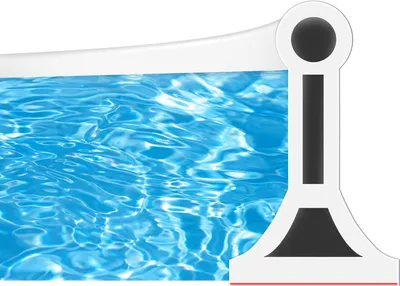 Produktbild von Selbstklebender Schutzstreifen für die Dusche - Transparent - 2 m