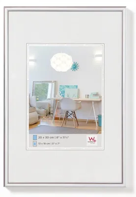 Walther "New Lifestyle" 10x15 cm Silber Bilderrahmen