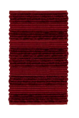 Productafbeelding van Heckettlane Badmat Solange - Badkamermat - Bidetmat - Antislip tapijt - 60x100 cm - Rood