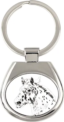 Obrázek produktu pro Noriker - Klíčenka s koněm, brelok s potiskem, personalizovaná přívěska značky Art-Dog.