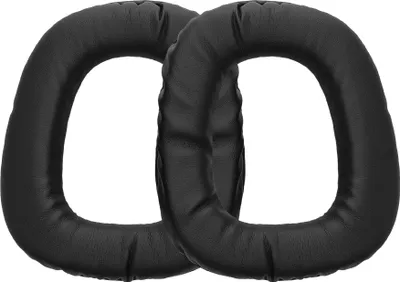 Produktbild von kwmobile 2x Ohrpolster kompatibel mit Logitech G432 / G431 / G430 / G231 / G331 Polster - Kopfhörer Polster aus Kunstleder für Over Ear Headphones