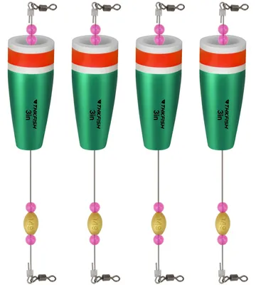 Produktbild von Angelposen 28 g, 4 Stück, grün, für Salzwasser