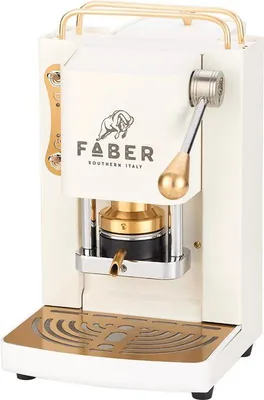 Produktbild von Faber Italia Mini Deluxe, Pod-Kaffeemaschine, 1,3 l, Kaffeepad, 500 W, Weiß