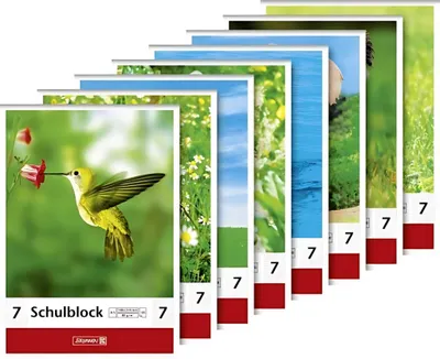 Produktbild von BRUNNEN Schulblock A5 50 Blatt Lineatur 7 1041927