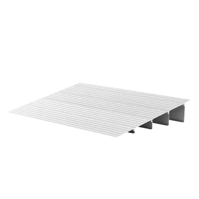 Obrázek produktu pro Rampa na prah VEVOR, 550 × 865 × 115 mm, rampa pro vozíčkáře z hliníkové slitiny s nosností 360 kg, rampa na obrubník pro schody u domu, vhodná pro vozíčkáře, skútry, chodítka, jízdní kola a tříkolky