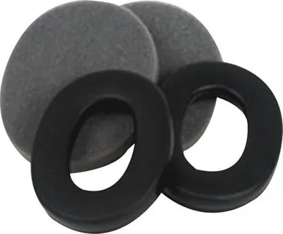 Image de Kit D'hygiène Composé De Deux Oreillettes Et Quatre Mousses Pour Casques Anti-bruit 3m™ Peltor™ Modèle Optime™ Iii.