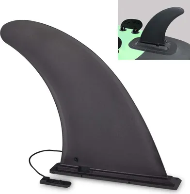 Obrázek produktu pro Odnímatelná univerzální ploutev SUP pro surfy a paddleboardy - nylonové a bezpečné vyztužené ploutve