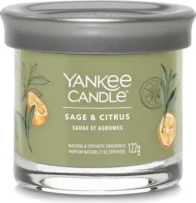 Obrázok produktu pre Yankee Candle Sage & Citrus, Valec, Zelená, 1 kusov