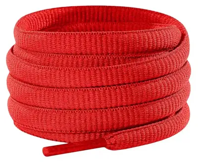 schnuersenkel laufschuhe oval rot