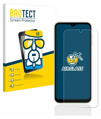 Produktbild von BROTECT Schutzglas für Samsung Galaxy A14 4G Schutzfolie Panzer Folie Glas Display Schutz klar
