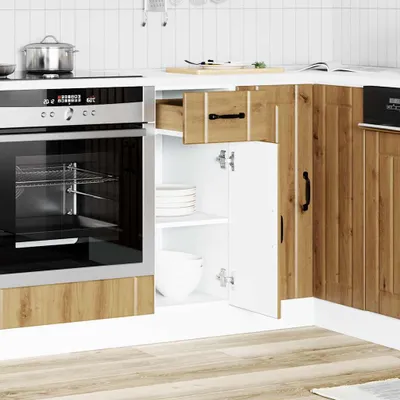 Obrázek produktu pro vidaXL Spodní kuchyňská linka Lucca Artisan dub materiál na bázi dřeva