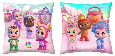 Imagen del producto de Almohada decorativa Cry Babies, 40 x 40 cm