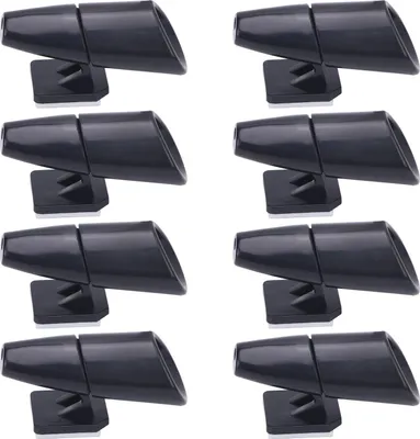 Image de Sifflet d'avertissement de cerf automobile, sifflet de cerf pour les v��hicules qui pr�vent les collisions, avertissement ultrasonique, dispositif d'alarme de cerf stable pour voiture -camion -moto (Black)