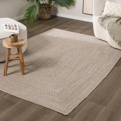 Image de Volero - Tapis ovale intérieur et extérieur - Bali Beige - 120x170 cm