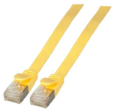 Produktbild von EFB Elektronik K5545GE.1, 1 m, Cat6a, U/FTP (STP), RJ-45, RJ-45, Gelb