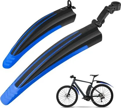 Produktbild von Famanu Fahrradschutzblech Set Vorne und Hinten - Für Mountainbike und Rennrad