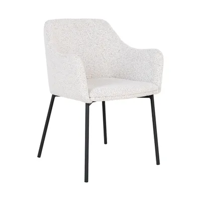 Obrázok produktu pre Jedálenská stolička House Collection Bouclé Dain White