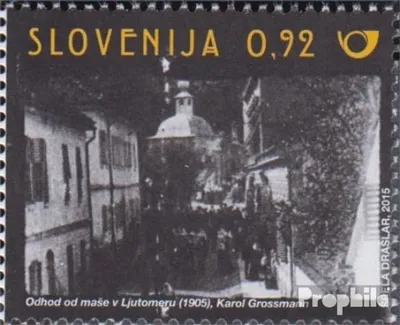 Produktbild von Briefmarken Slowenien 2015 Mi 1176 (kompl.Ausg.) postfrisch 1. Fimaufnahme in Slowenien