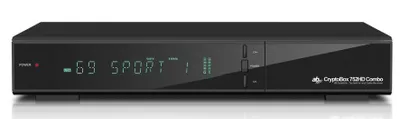 Obrázok produktu pre AB DVB-T2/S2/C prijímač Cryptobox 752HD Combo/ Full HD/ H.265/HEVC/ čítačka kariet/ HDMI/ USB/ SCART/ LAN/ PVR/ Timeshift
