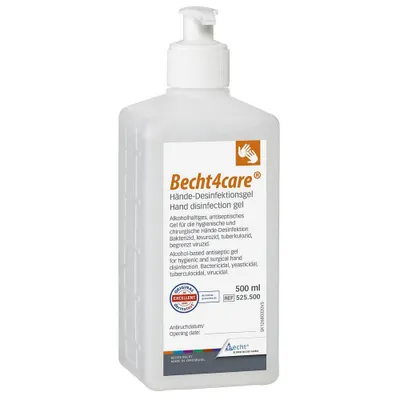 Immagine prodotto di Becht4care®   Händedesinfektionsgel 500 ml