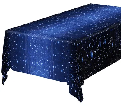Produktbild von Sternenhimmel Tischdecke Geburtstag Wasserdicht PVC 137 x 274 cm Party Deko
