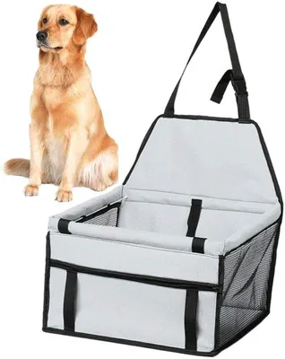 Produktbild von Reisebox für Hunde und Katzen – Atmungsaktiv und faltbar – Grau
