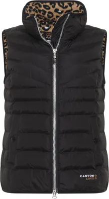 Produktbild von CANYON Damen Wattierte Steppweste 612301 black : 40 : black Farbe: black Größe: 40