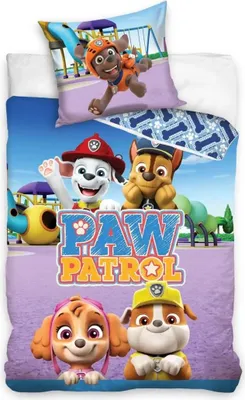 Produktbild von PAW Patrol Bettbezug Spielplatz 140 x 200 cm - 70 x 90 cm