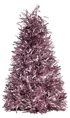 Immagine prodotto di Clayre & Eef Decorazione natalizia Albero di Natale Ø 12x27 cm Plastica viola