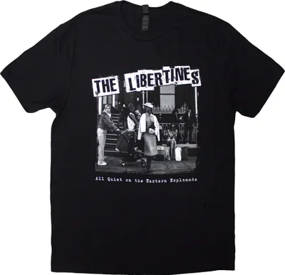 Obrázek produktu pro The Libertines - Tričko "Aqotee" pro muže/dámy Uni RO13425 (L) (Black)