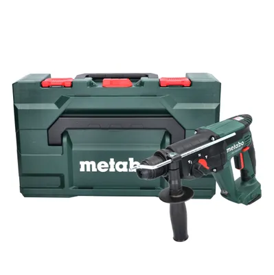 Obrázok produktu pre Akumulátorové kombinované kladivo Metabo KH 18 LTX 24 18 V 2,1 J SDS plus + metaBOX ( 601712840 ) - bez batérie, bez nabíjačky