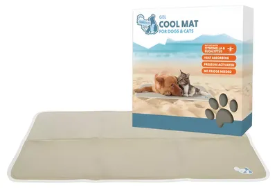 Immagine prodotto di Coolpets Tappetino rinfrescante in gel Beige L