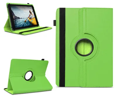 Produktbild von Tablet Tasche für Blackview Tab 90 Hülle Schutzhülle Case 360 Grad Drehbar CoverFarben:Grün