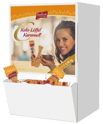 Produktbild von Kaffee Kekslöffel Karamell Gebäck von Coppenrath, 960g // MHD: 25.04.2024
