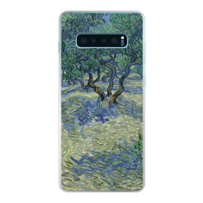 Produktbild von MuchoWow® Handyhülle Schutzhülle Hülle für Samsung Galaxy S10 Lite Der Olivenhain - Vincent van Gogh Silikon Softcase Handy Hülle - Schutz