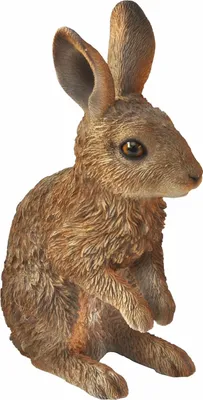 Image de Figurine décorative Lapin de jardin 10 x 14 x 27 cm
