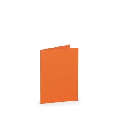 Produktbild von Doppelkarte A7 hoch VE=5 Stück Orange