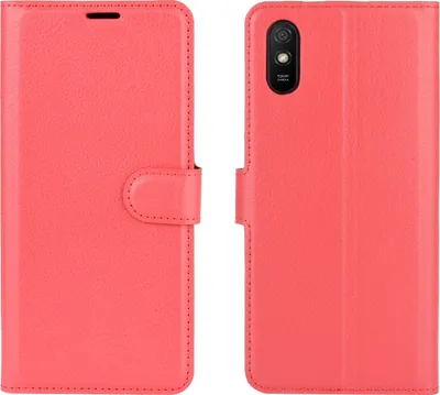 Produktbild von Mobigear Classic  Xiaomi Redmi 9A Hülle Klapphülle Geldbörse - Rot