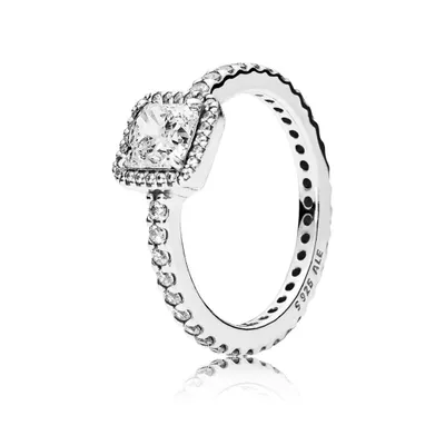 Immagine prodotto di Pandora 190947CZ, anello, eleganza senza tempo, argento, taglia 58