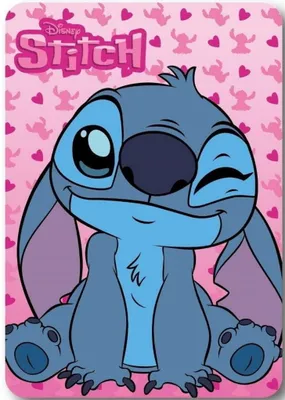 Zdjęcie produktu dla Koc dla dzieci polarowy 100X140 Lilo i Stitch