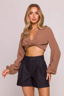 Produktbild von Made of Emotion Elegante Shorts für Damen Agathy M860 graphit L